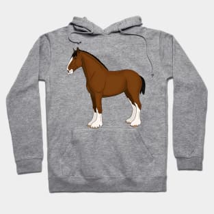 Clydesdale Horse Hoodie